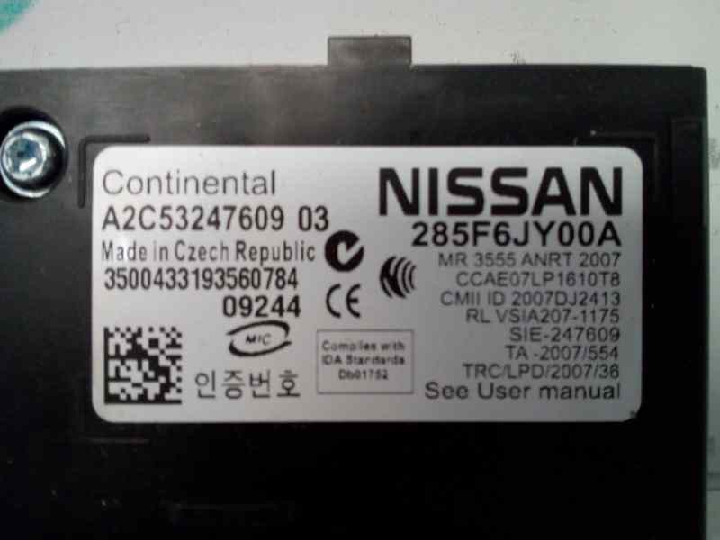 CONMUTADOR DE ARRANQUE 285F6JY00A A2C53247609 03  - imagen 2