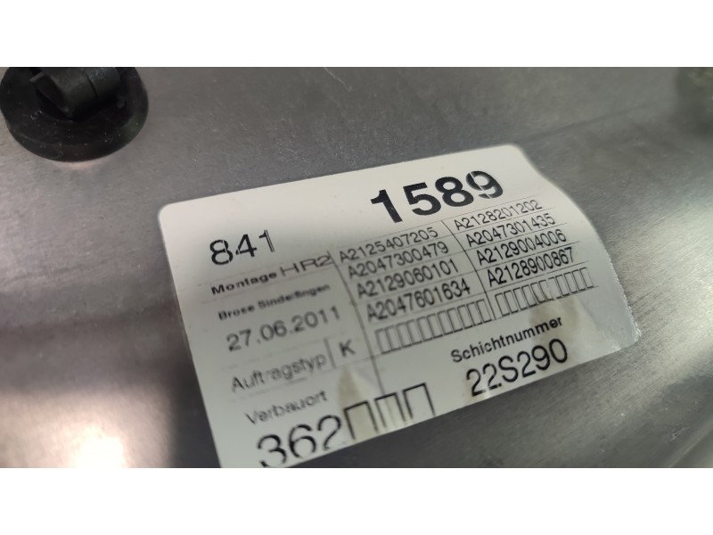 ELEVALUNAS TRASERO DERECHO A2125407205  - imagen 3