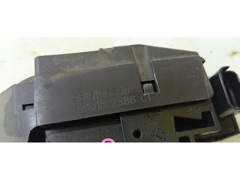 CERRADURA MALETERO / PORTON 9816195380  - imagen 3