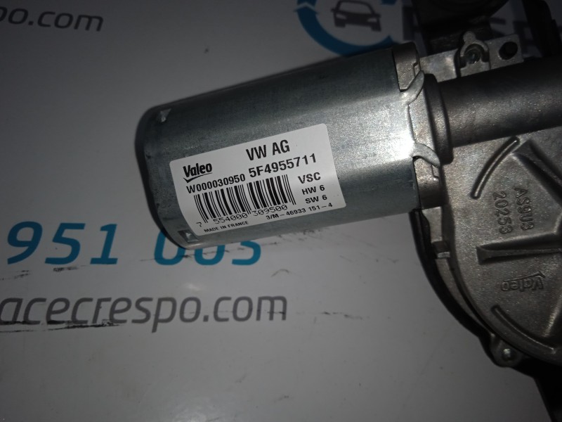 MOTOR LIMPIA TRASERO 5F4955711  - imagen 2