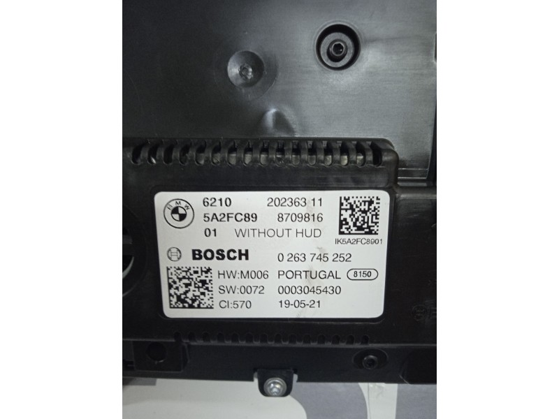 CUADRO INSTRUMENTOS 8709816 5A2FC89 - imagen 4