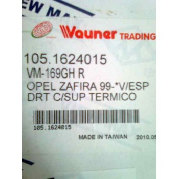 CRISTAL DERECHO TERMICO 1051624015 