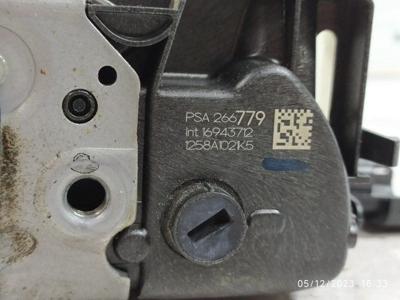 CERRADURA PUERTA DELANTERA DERECHA 266779  - imagen 3